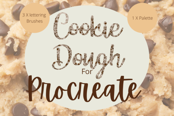 Cookie Dough Procreate Lettering Swatch: Elevate Your Digital Hand-Lettering