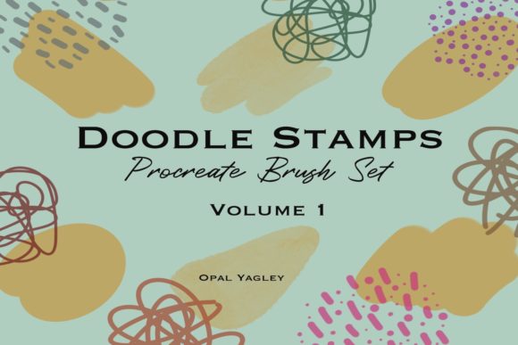 Elevate Design with Procreate Doodle Brush Set V.1