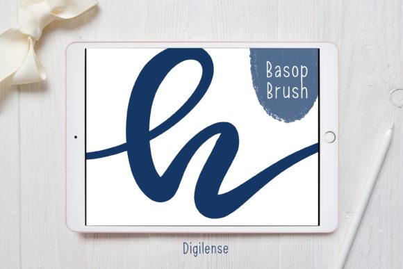 Elevate Your Art with Procreate Lettering Brush - Basop