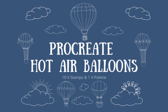 Elevating Digital Artistry: The Strategic Value of Hot Air Balloon Stamps Swatch Procreate for Modern Creators