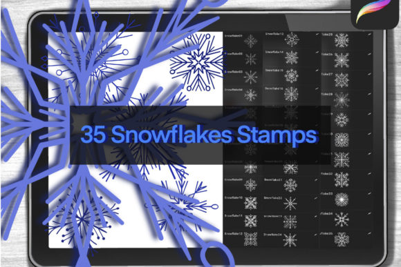Enhancing Winter Digital Art: A Practical Guide to Snowflake Procreate Stamps and Brushes