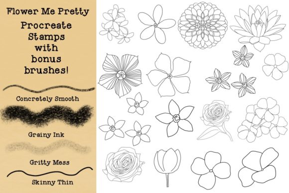 Flower Me Pretty Procreate Stamps: A Practical Guide for Digital Creators