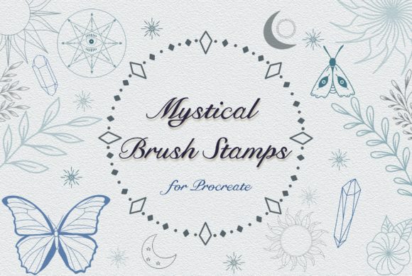Integrating Mystical Brush Stamps for Procreate into Your Digital Design Workflow