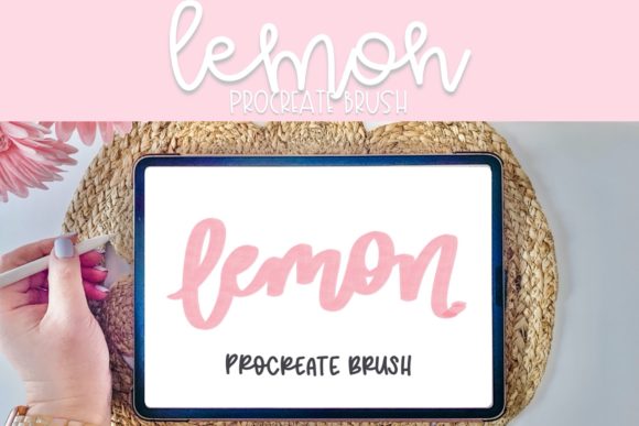 Lemon Procreate Brush: Fresh Digital Art