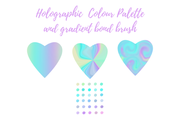 Mastering Iridescent Textures with the Procreate Holographic Palette Brush