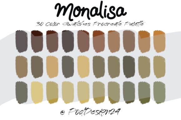 Mastering the Procreate Color Palette Monalisa