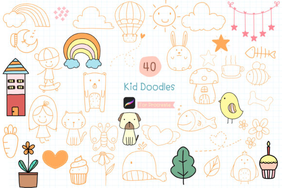 Procreate Brush Stamp Kid Doodles: Unlocking Playful Creativity in Digital Art