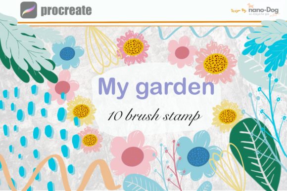 Procreate Brush Stamp My Garden Guide