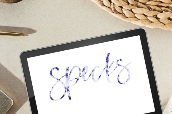 Specks Procreate Brush for Hand Lettering: Elevating Digital Art with Animal Print Textures