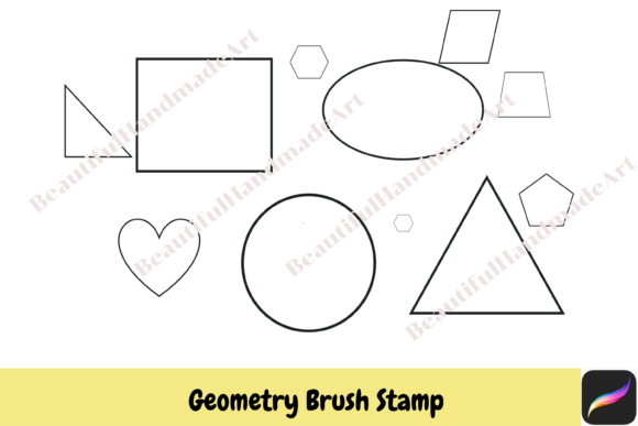 Strategic Design Efficiency with Procreate Brush Stamps Geometry Ipad
